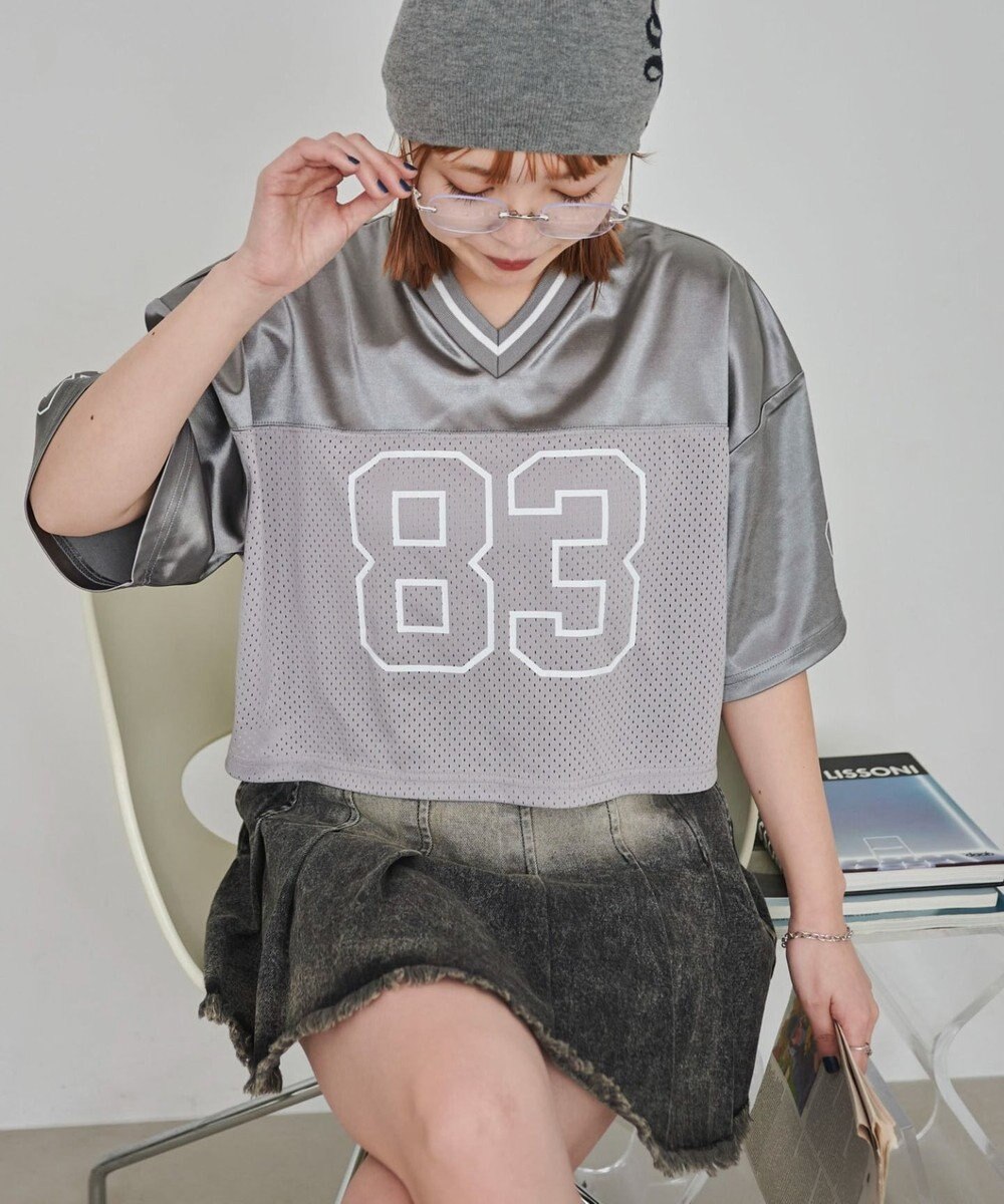 WEGO ゲームナンバリングサテンショートT 