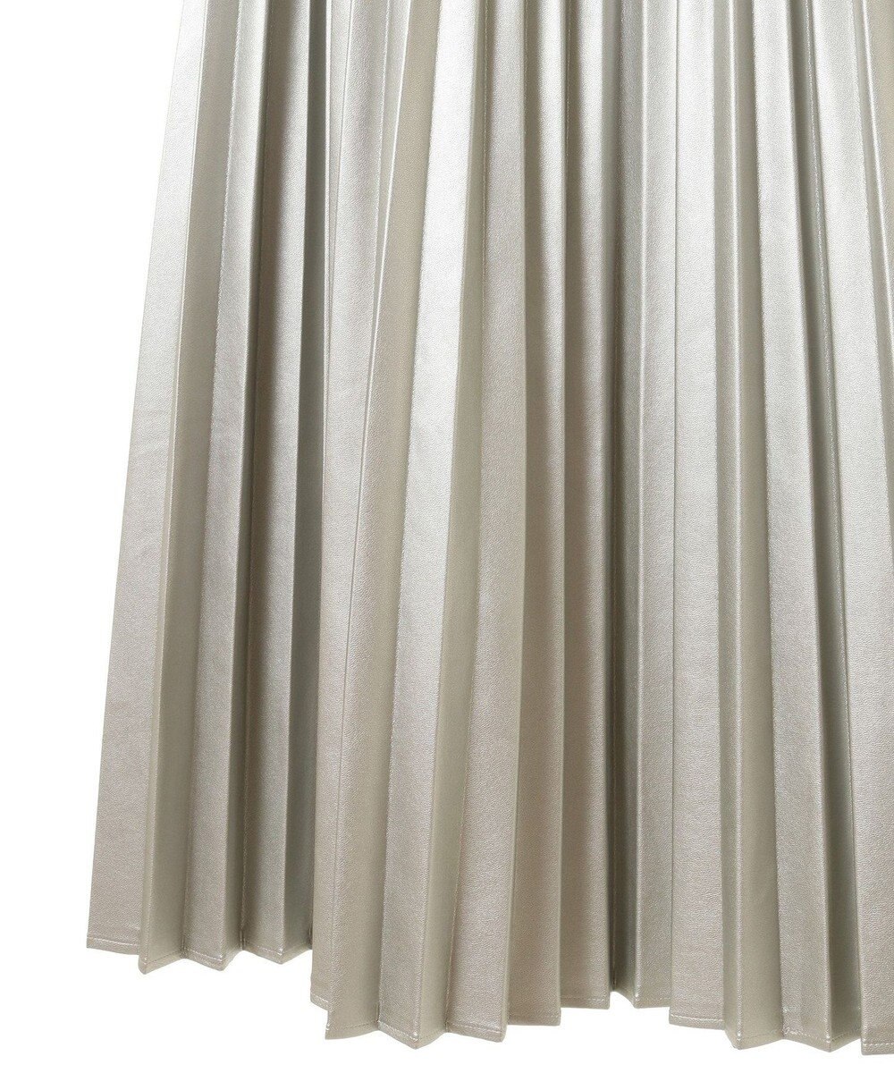 AMERICAN HOLIC フェイクレザープリーツスカート 