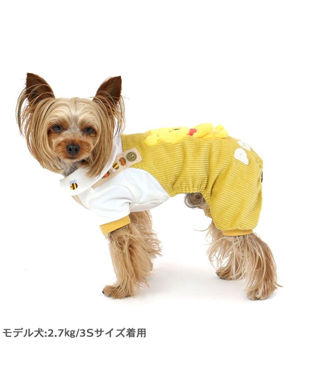 PET PARADISE ディズニー くまのプーさん フレンズ柄 ロンパース【小型犬】 