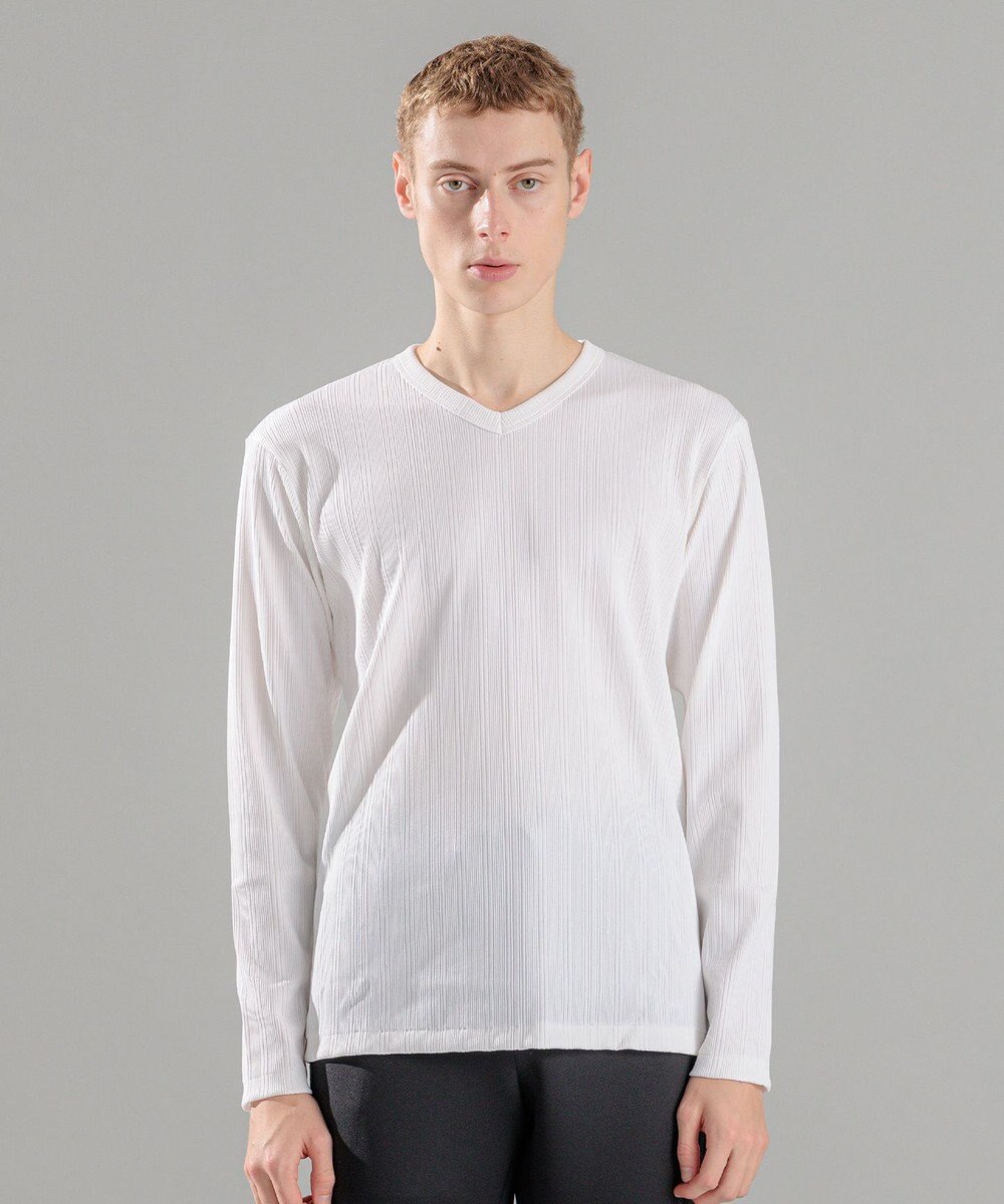 JOSEPH HOMME テックリブジャージー　Vネックカットソー 