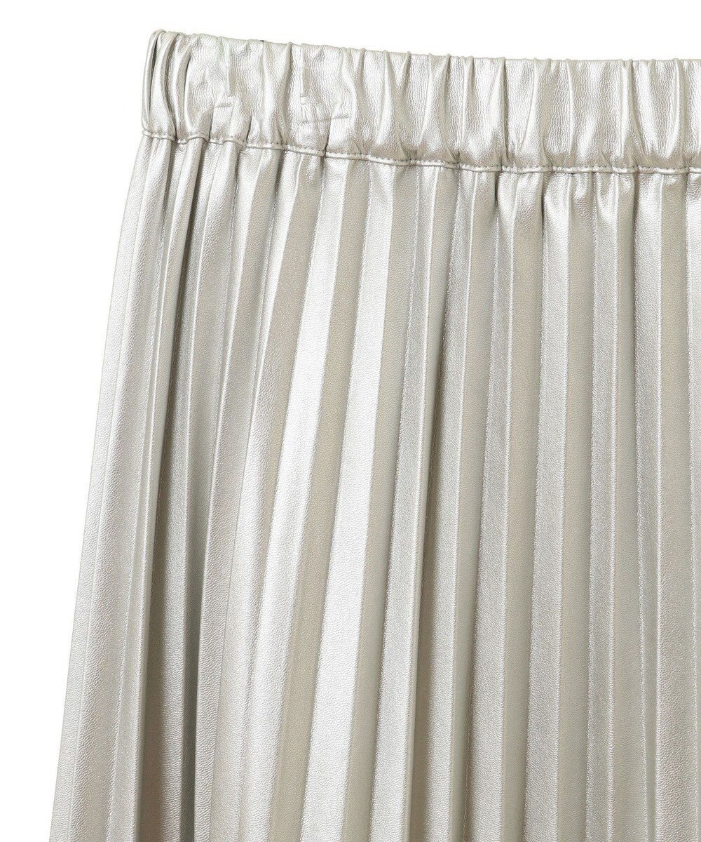 AMERICAN HOLIC フェイクレザープリーツスカート 