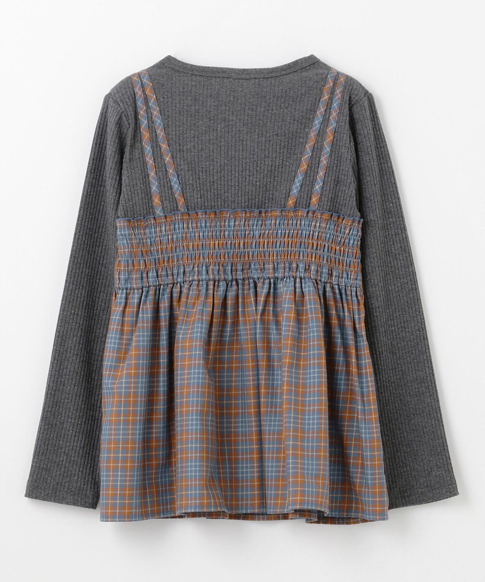 組曲 KIDS 【110-140㎝】ビスチェック トップス 