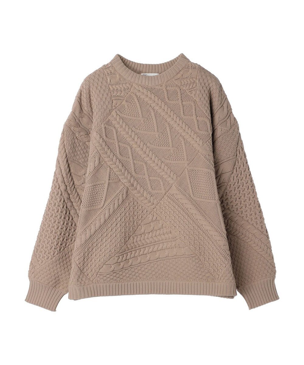 CRAFT STANDARD BOUTIQUE リサイクルポリエステルパッチワークプルオーバー 