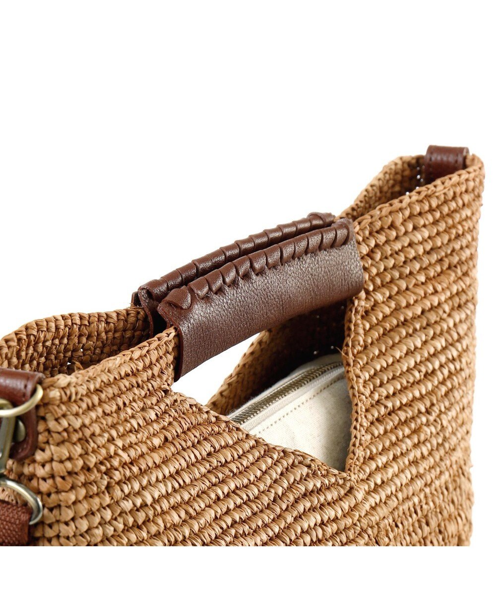 IBIZA ラフィア　2WAYバッグ 