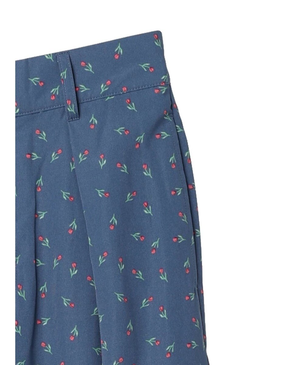 earth music&ecology 花柄ワイドパンツ 