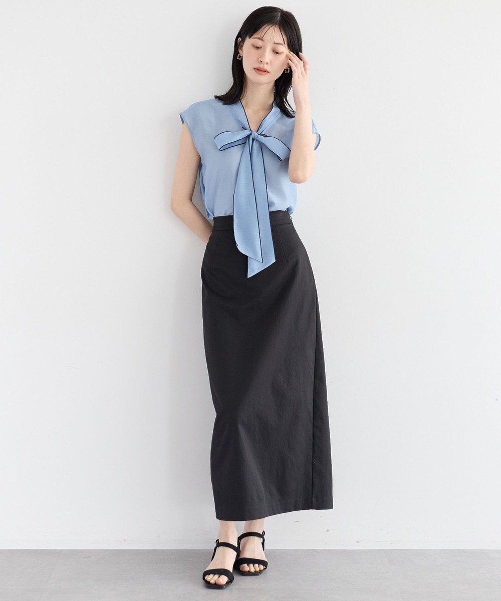 YECCA VECCA ロングナロースカート 