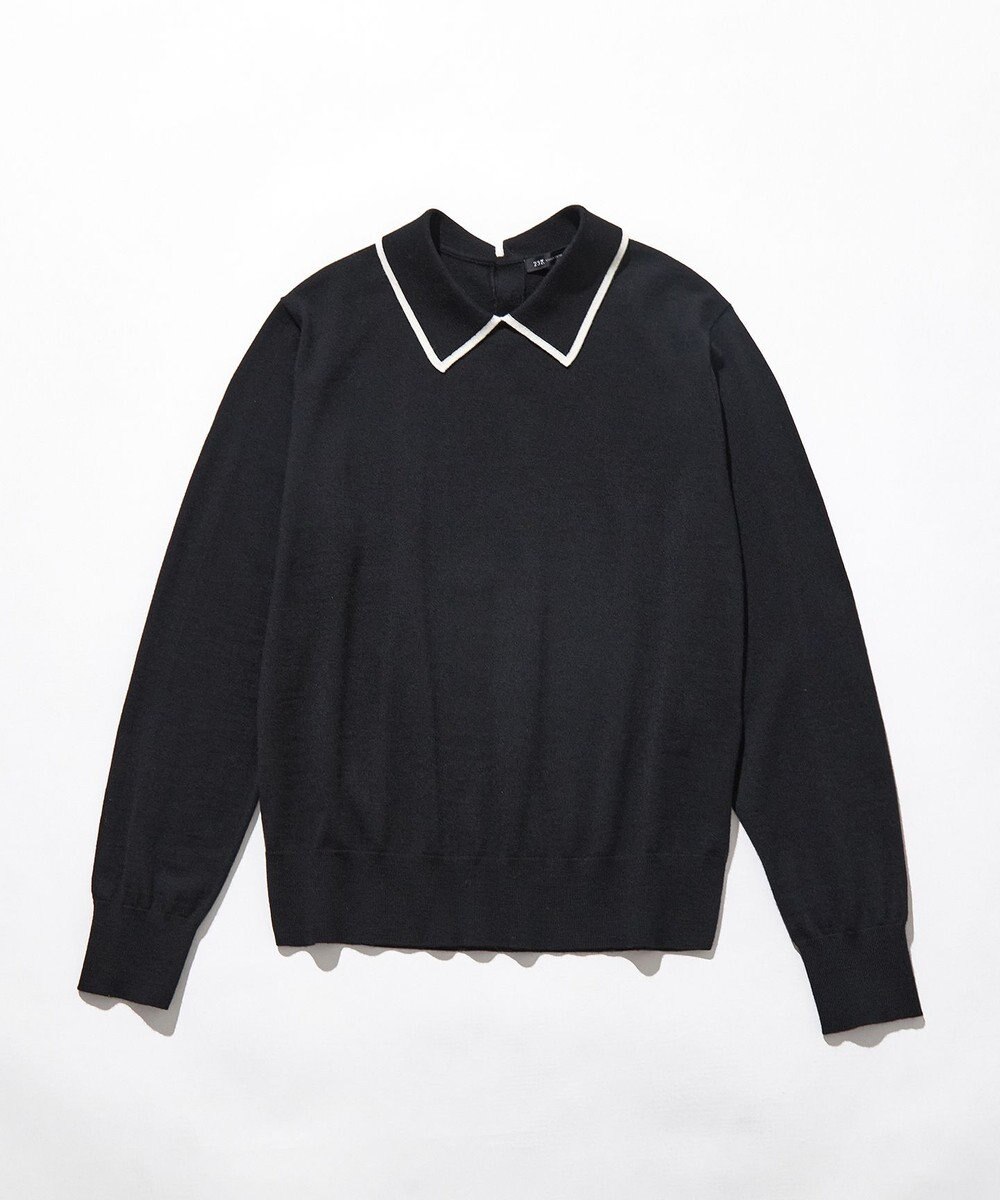 23区 S 【洗える】ウーステッドウール ポロニット 