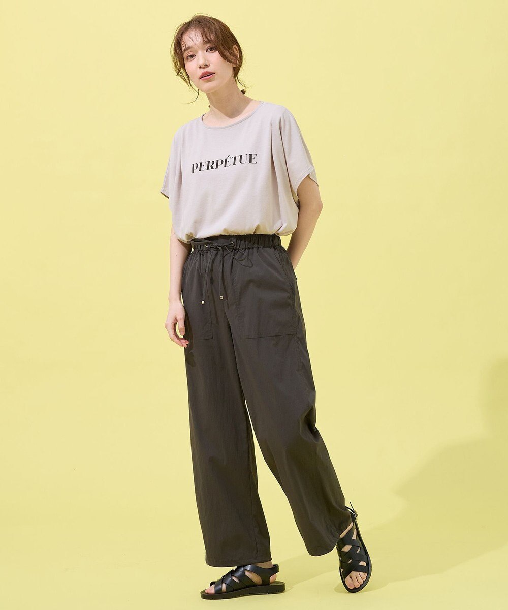 ANY 【洗濯機可/ウエストゴム】パラシュートパンツ 