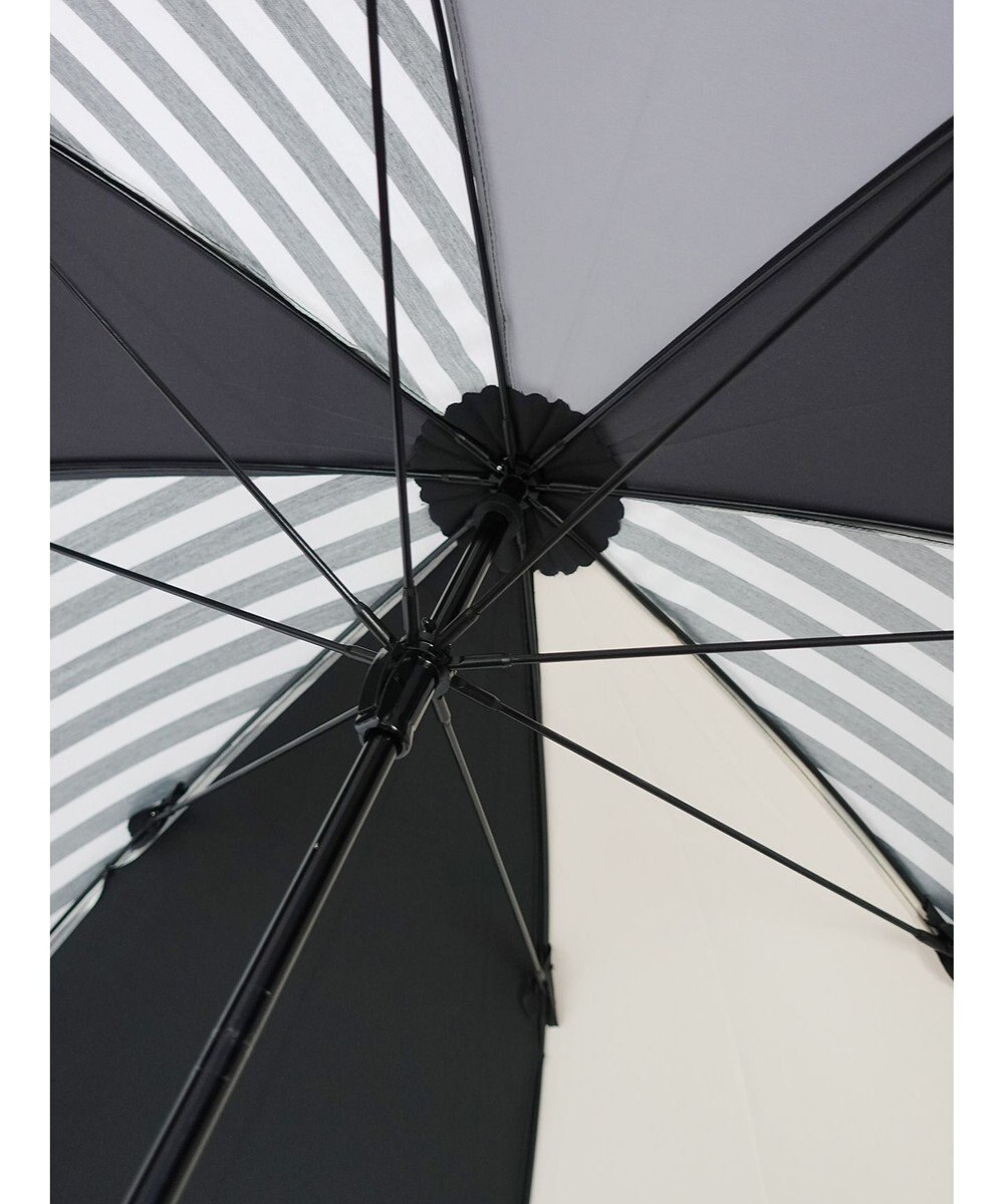 +RING UNISEX プラスリング 長傘 60cm BLK-STP T1373 