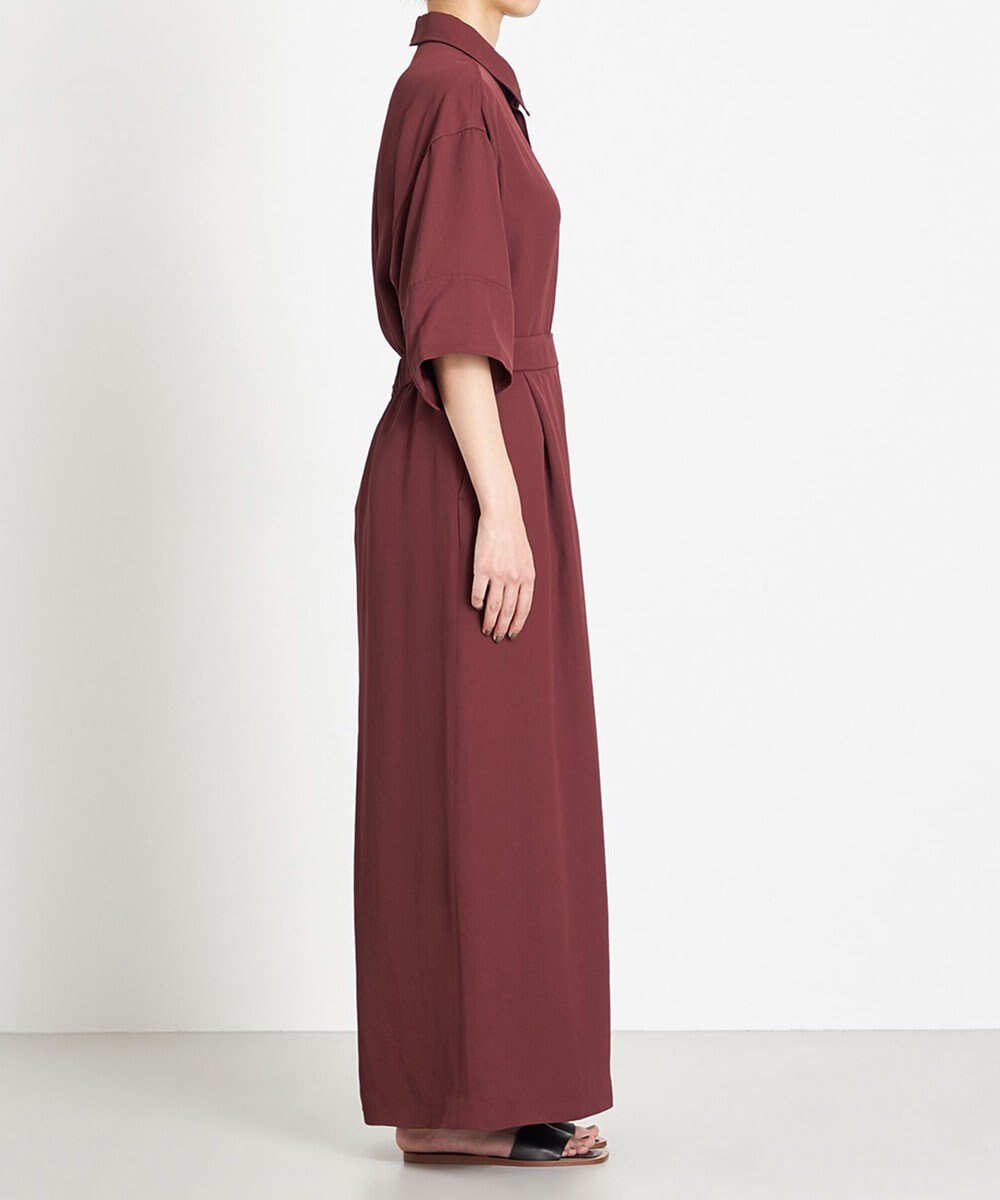 NAVE 【ReNAVE　洗える】アセテートギャバシャツ 