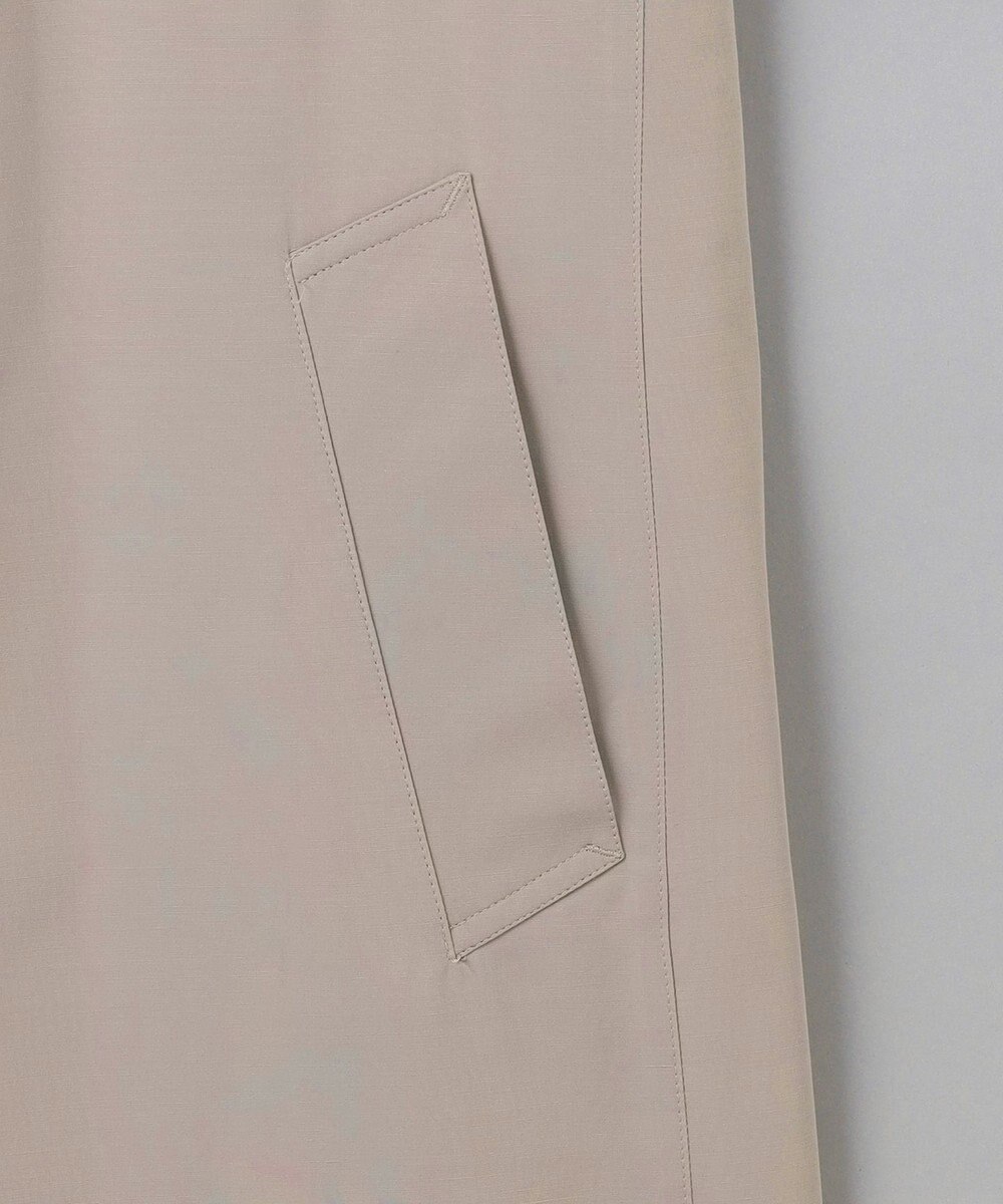 GOTAIRIKU ダウンライナー装着可【半裏仕様】コットンポリエステル ステンカラースプリングコート(25年春夏モデル) 