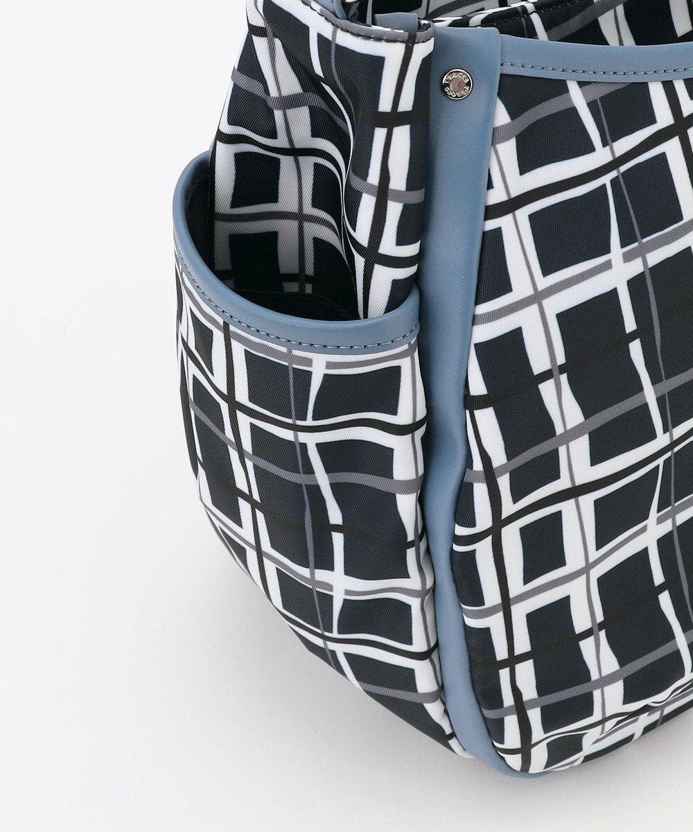 Y'SACCS ドローイングチェックショルダーバッグ 