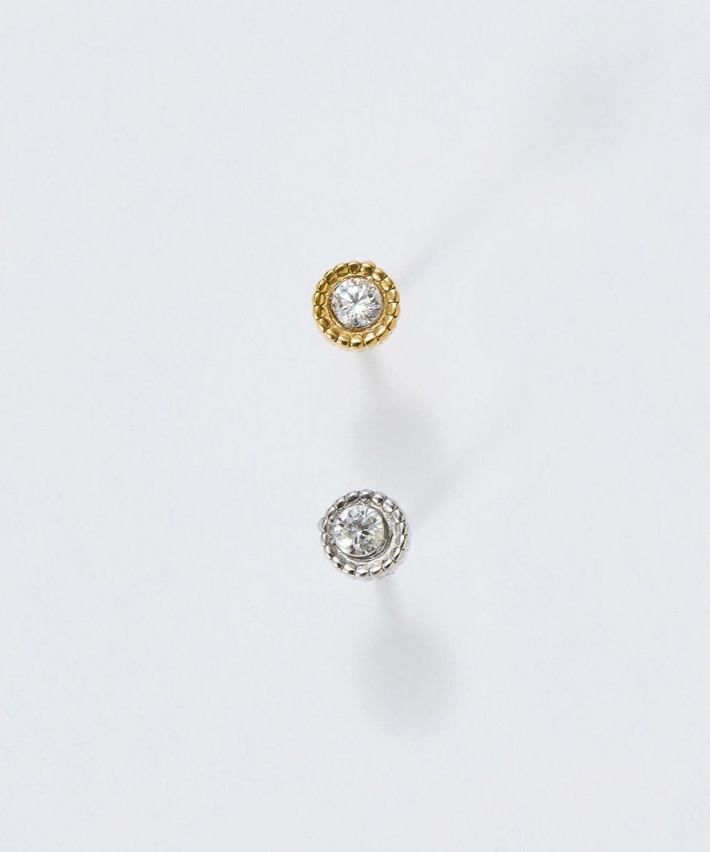 Phoebe 【金属アレルギー対応】プチシャイニングピアス　ゴールド/サージカルステンレス（片耳） 