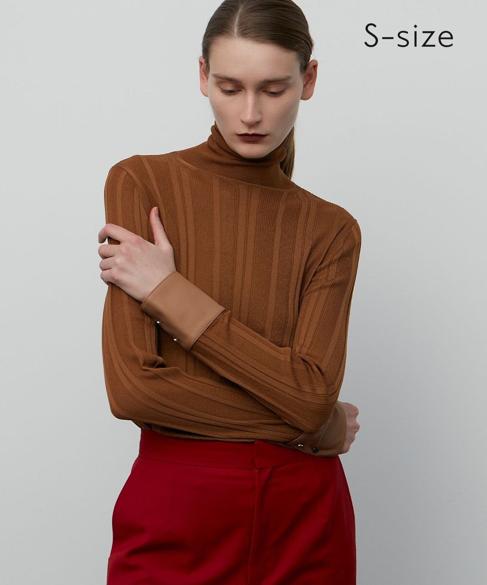 BEIGE， 【S-size】RACINE / レザーコンビニット 