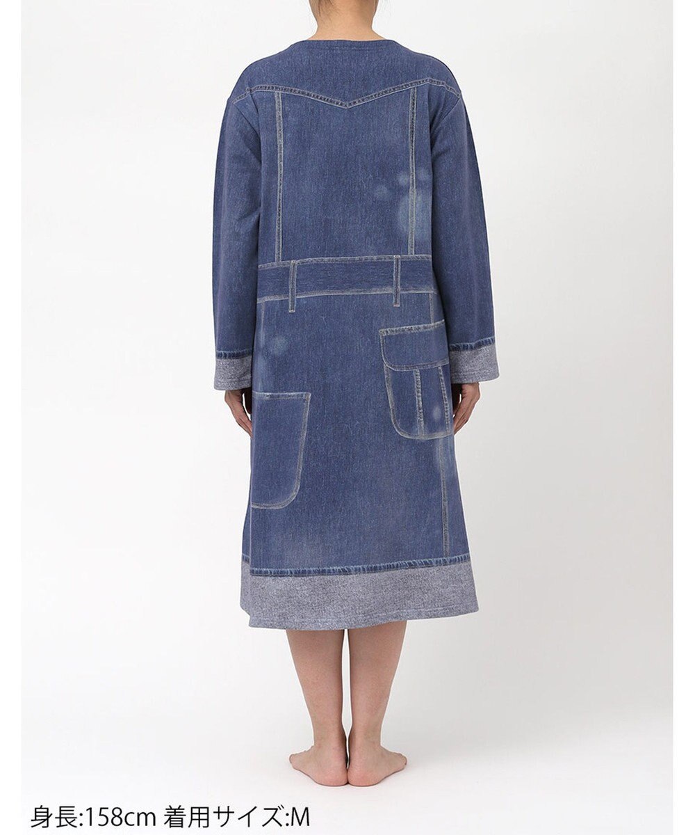 tsumori chisato SLEEP ツモリチサト ルームウエア ワンピース 長袖 綿100%(本体) ロング丈(ふくらはぎ付近) UNX557 /ワコール 