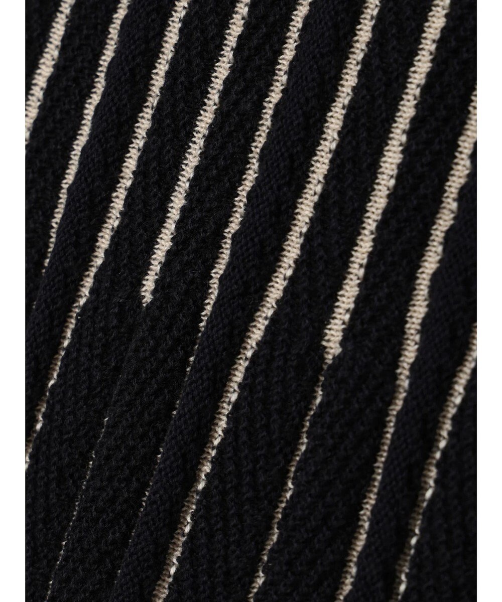 CRAFT STANDARD BOUTIQUE 配色ストライプニットスカート 