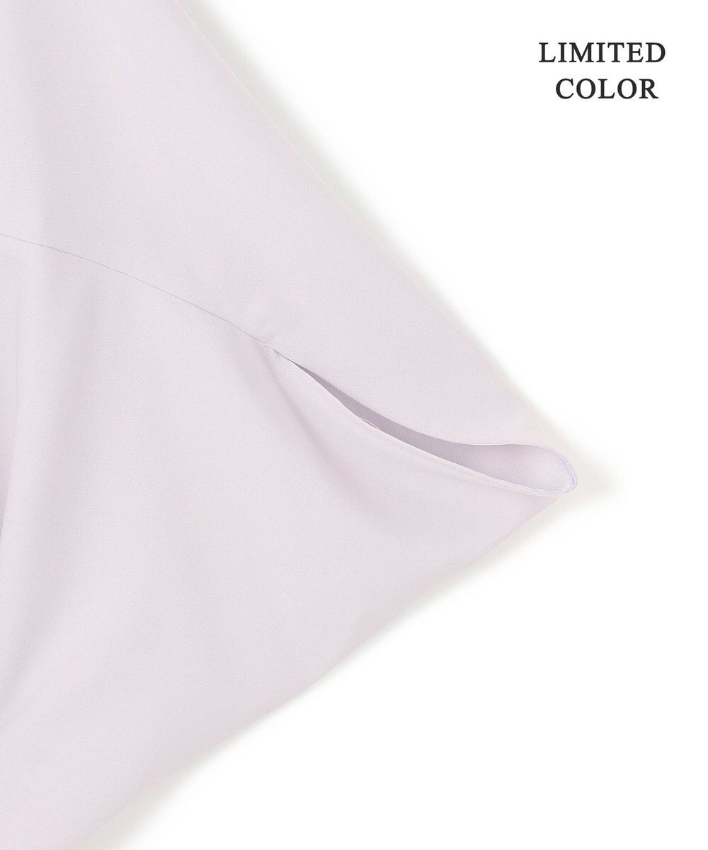 ICB 【新色追加・WEB限定カラーあり・UVケア・接触冷感・速乾・防シワ・洗える】FluidBackSatin ドルマンスリーブブラウス 