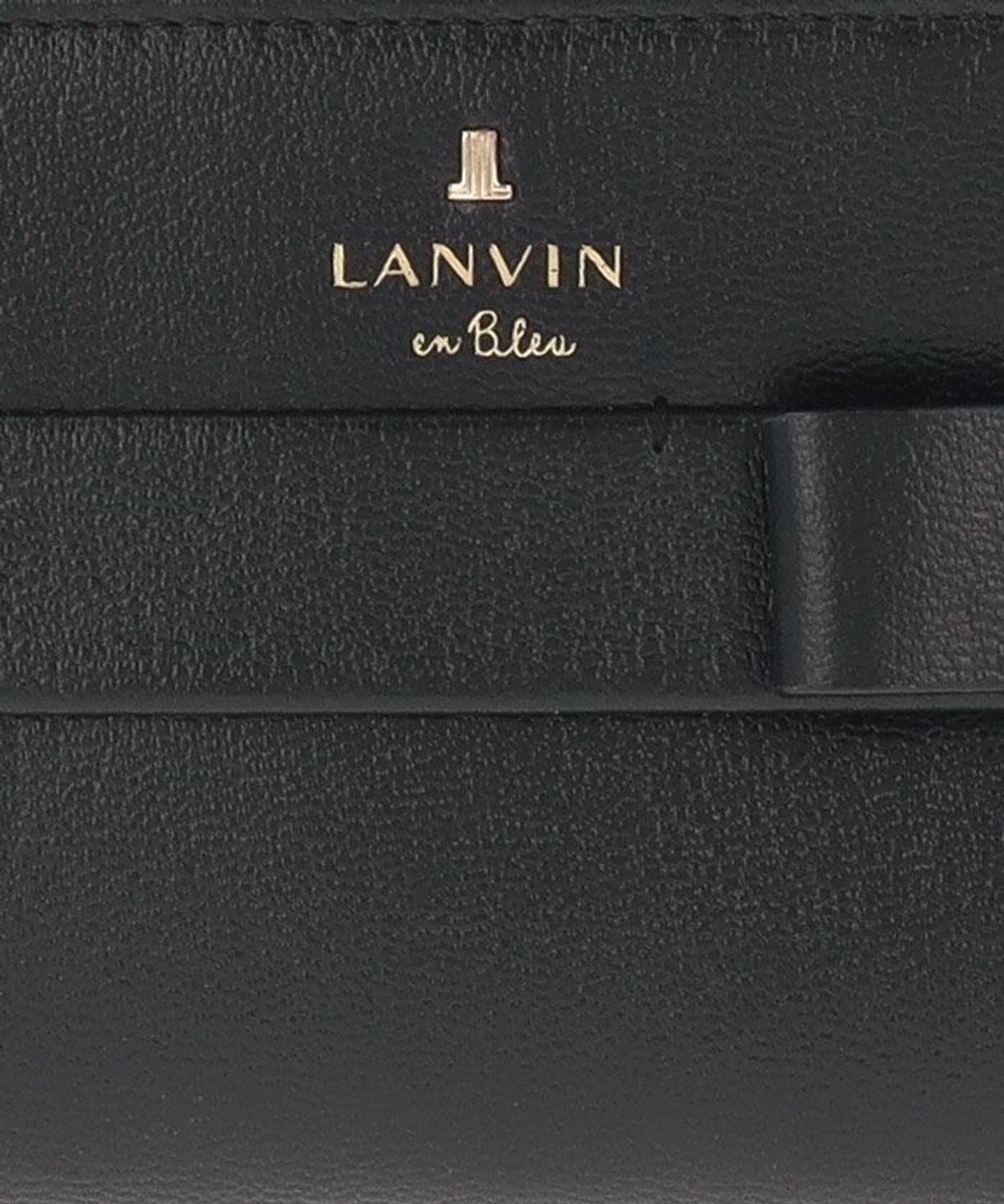 LANVIN en Bleu シャリテ コンパクトL字ファスナー長財布 