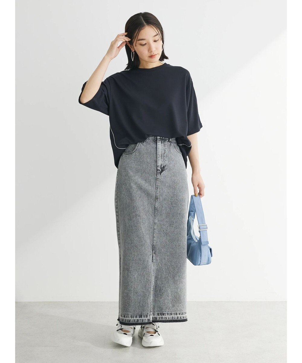 Green Parks ライン使いポンチカットプルオーバー 