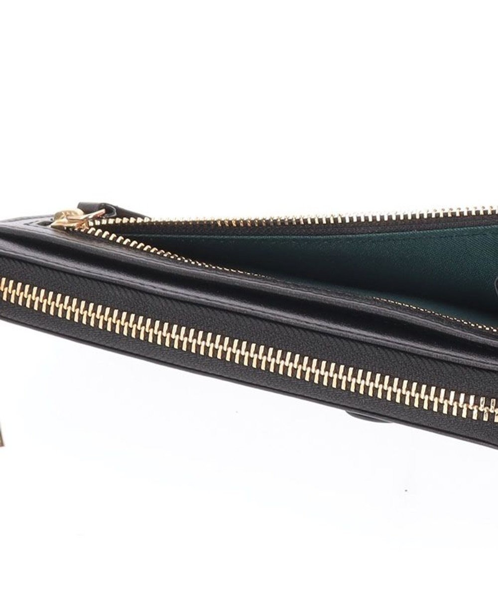 LANVIN en Bleu シャリテ コンパクトL字ファスナー長財布 