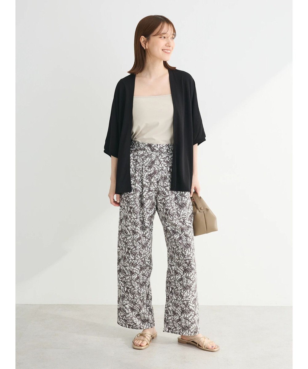 Green Parks よくばり　半袖カットドルマンカーディガン 