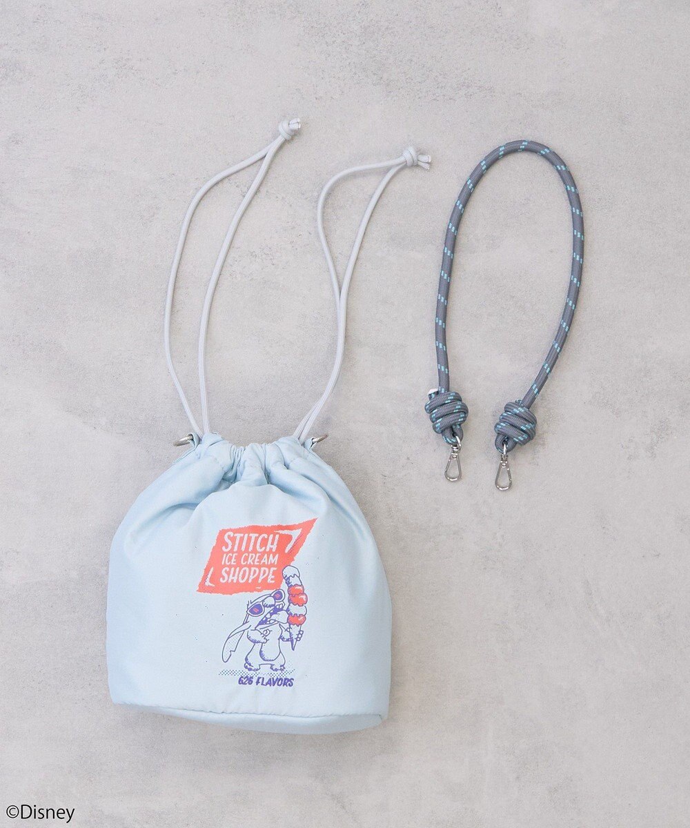 earth music&ecology スティッチ／ロープコードパファーバッグ 