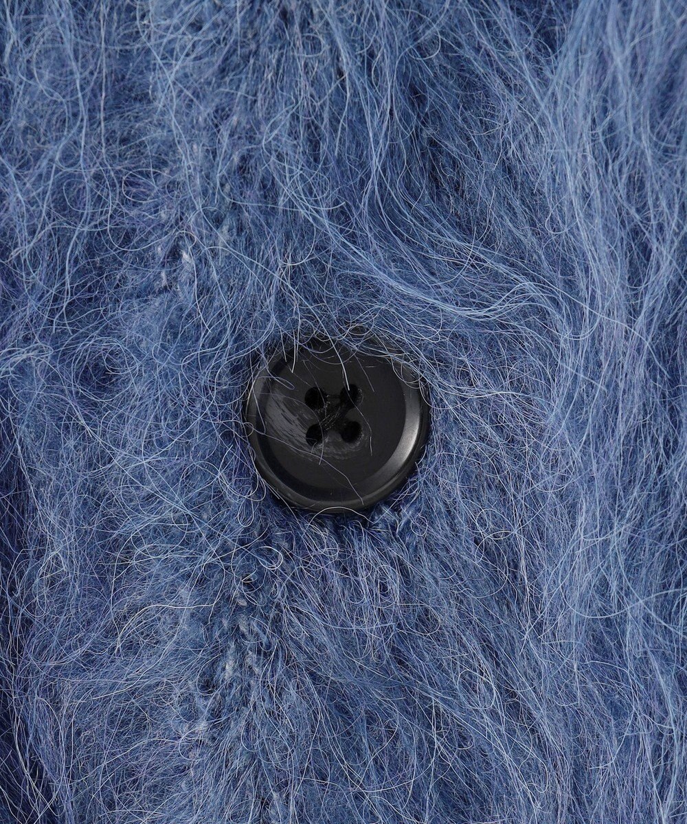 UNFILO MENS 【男女兼用】シャギーニット カーディガン 