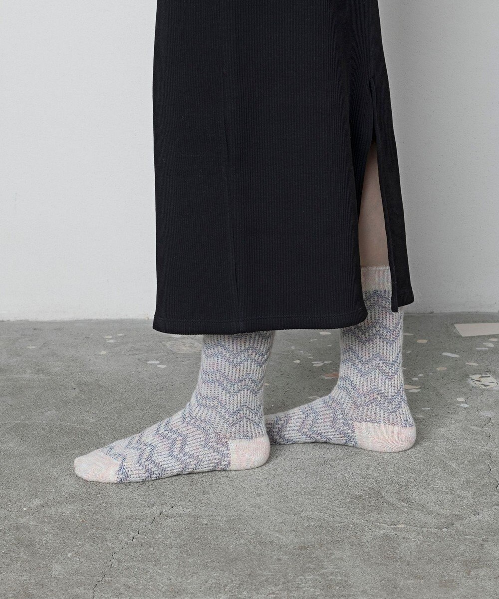 TRICOTE ジグザグタムリンクスソックス 