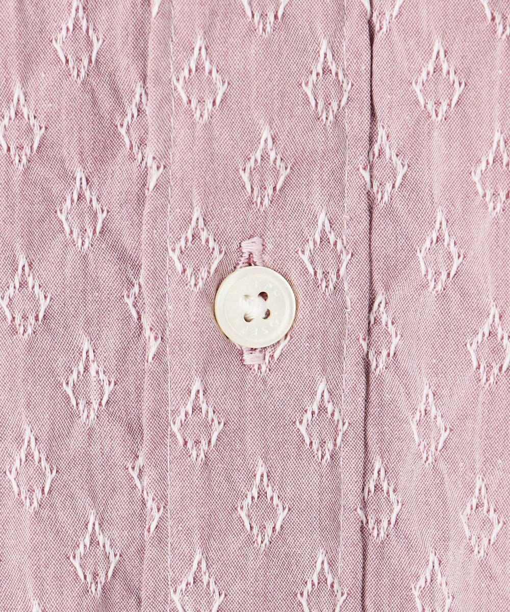 JOSEPH HOMME 新柄【ストレッチ】ハムサジャガードストレッチ　レギュラーカラー半袖シャツ 