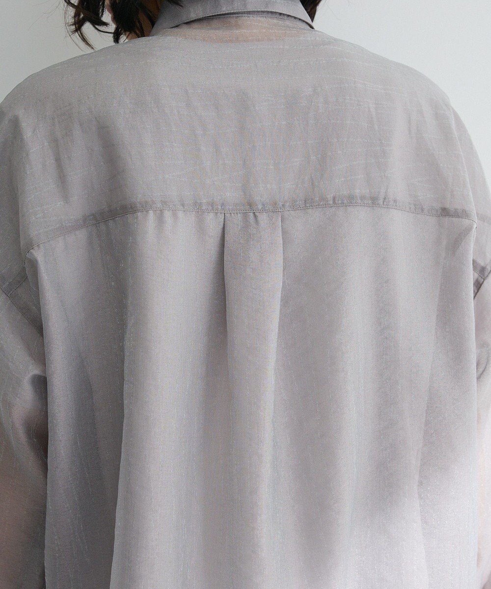 Green Parks 　・ＥＬＥＮＣＡＲＥ　ＤＵＥ　ラメシアー長袖シャツ 