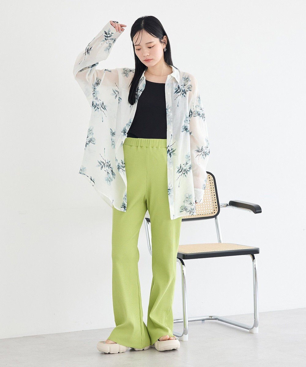earth music&ecology シアーシャツ 