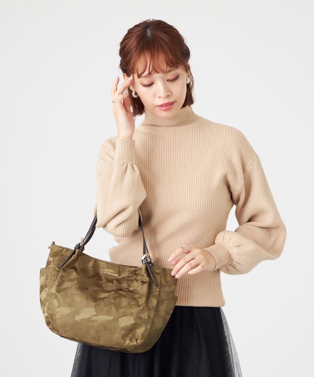 LA BAGAGERIE シャドージャカード 2WAYミニトートバッグ 