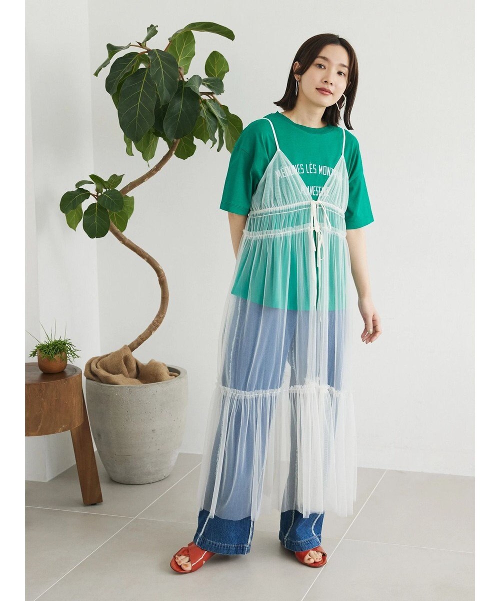 Green Parks キレイ目カレッジボックスＴシャツ 