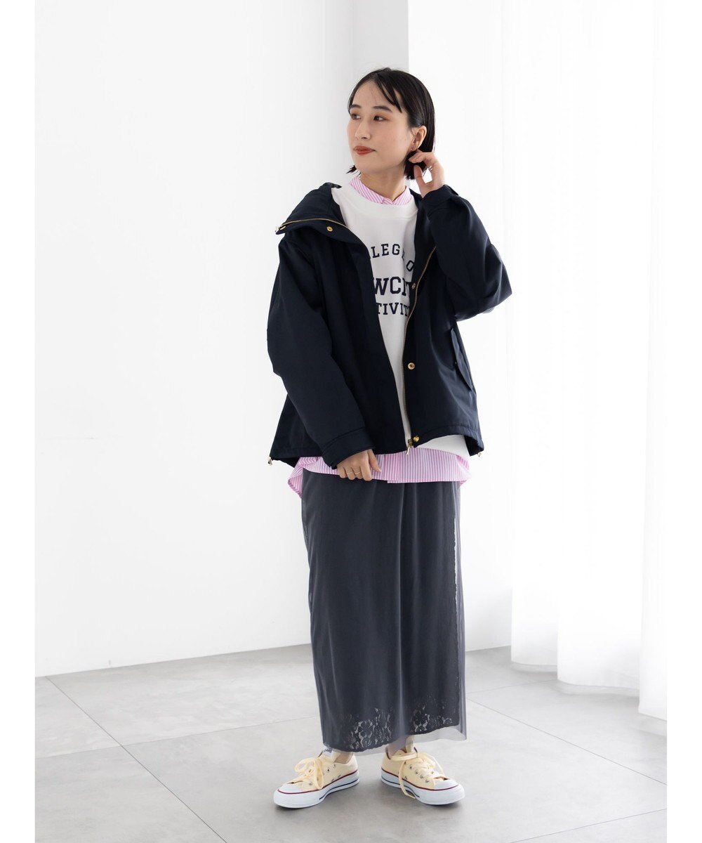 Te chichi レース×チュールレイヤードスカート 