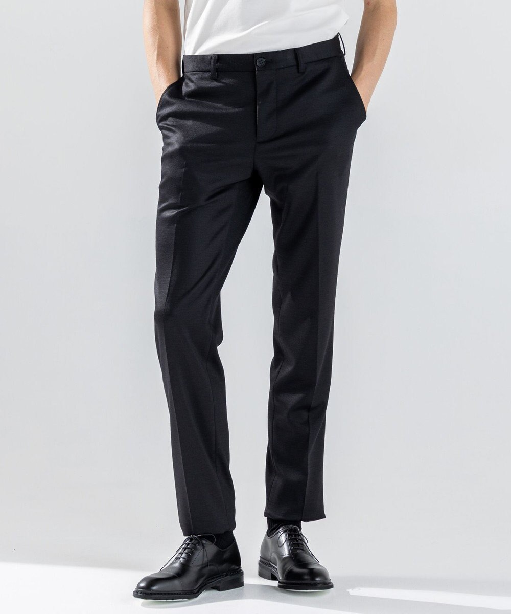 JOSEPH HOMME 新素材【ストレッチ/セットアップ対応】シルキーウールジャージー   テーパードパンツ / CITY 