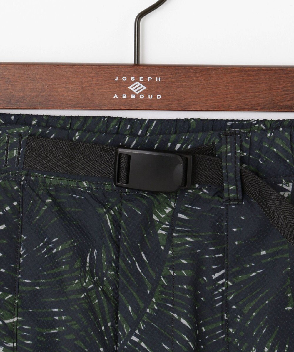 JOSEPH ABBOUD MOUNTAIN 【UNISEX】3Dエンボスリーフ ハーフパンツ 