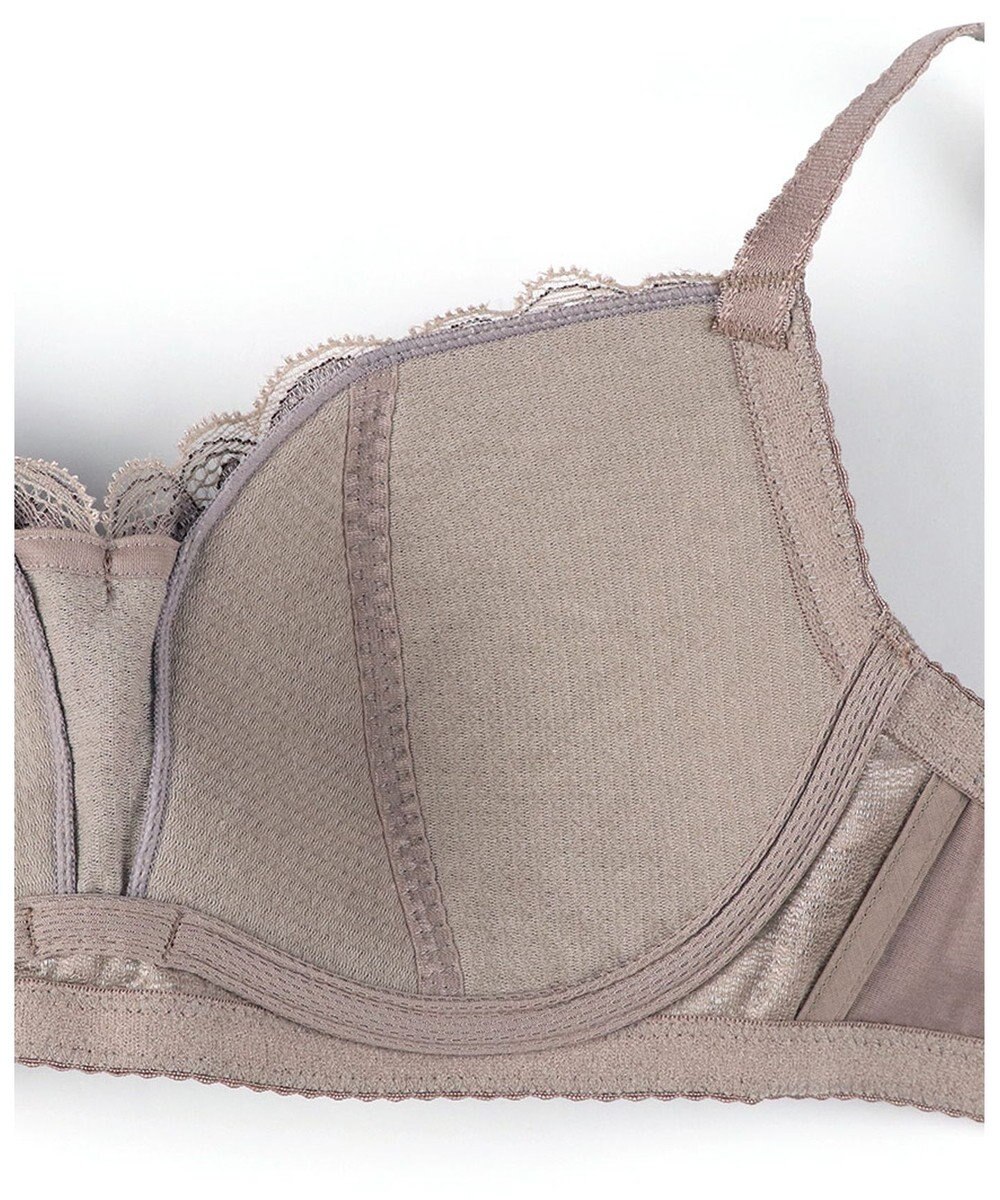 Wing ブラジャー コンパクトにバストメイク 高さをおさえる 【小さく見せるブラ】 Gカップまで対応 大きいサイズ ブラ KB6100 ウイング／ワコール 