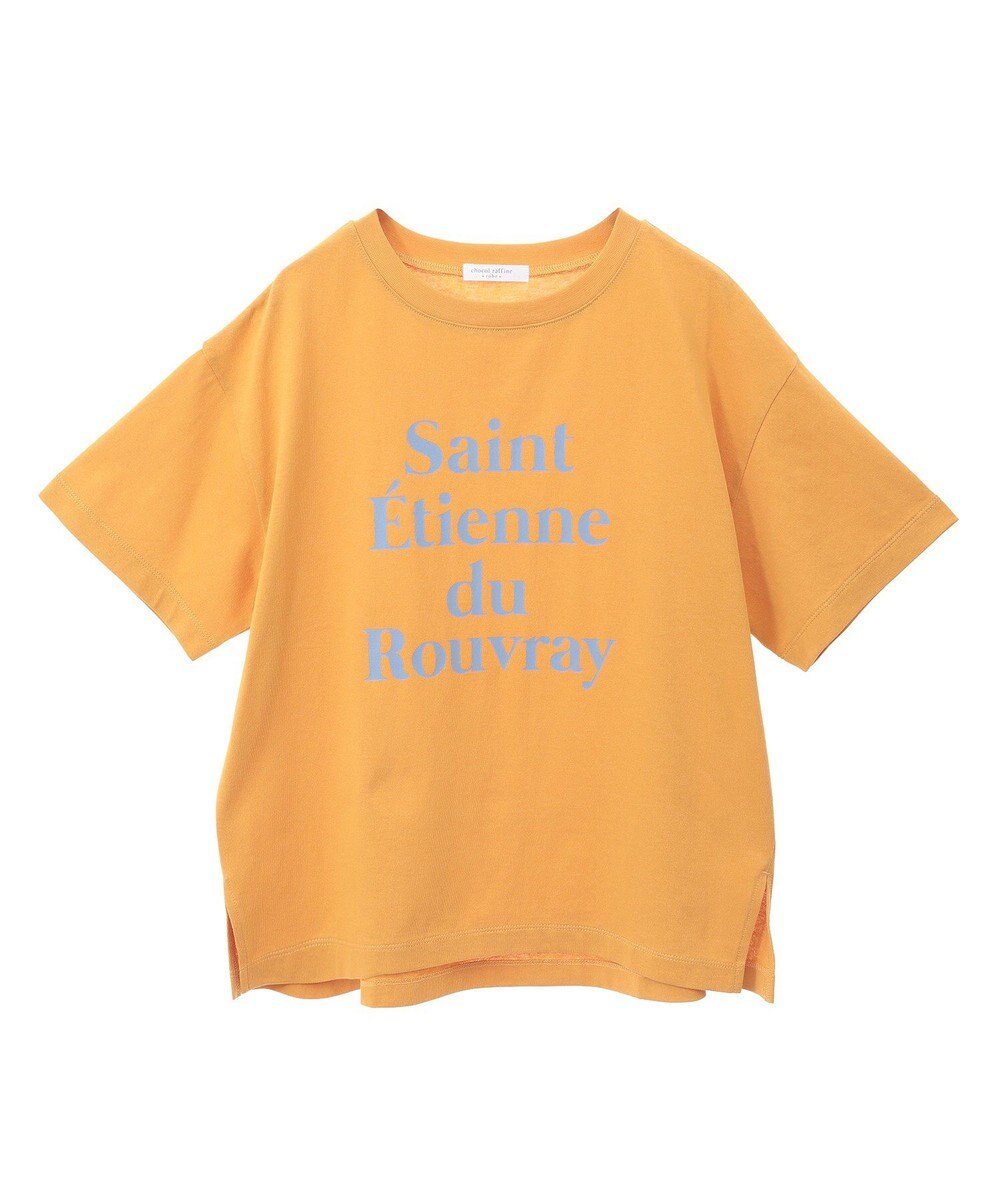 Green Parks 多段フェミニンロゴボックスＴシャツ 