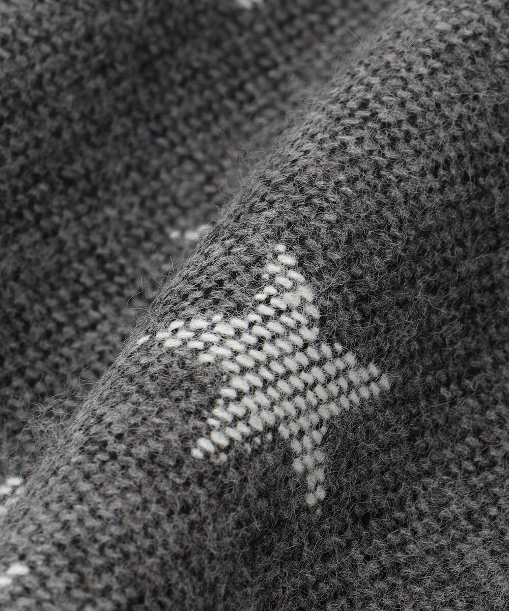 JOSEPH ABBOUD 【ブランド30周年記念・フランス製】アメリカンフラッグパターンストール 