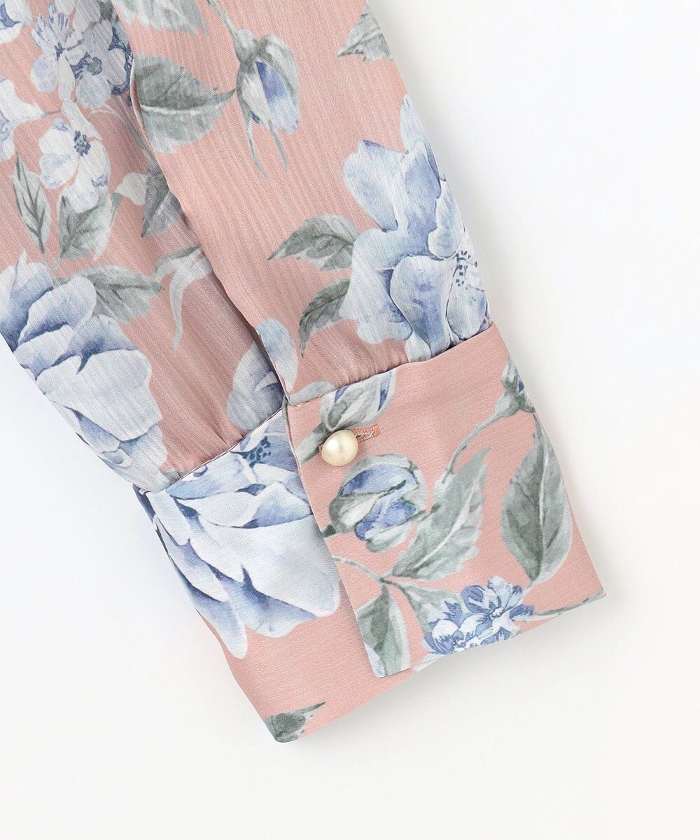 Feroux 【洗える】フラワープリント ワンピース 