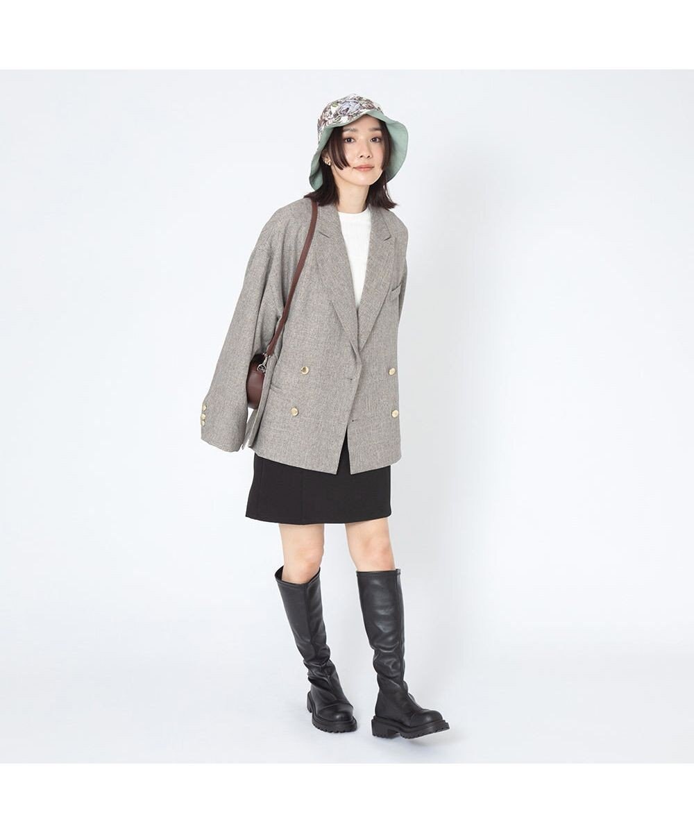 林八百吉商店 un chapeau  ジャガードチューリップハット 