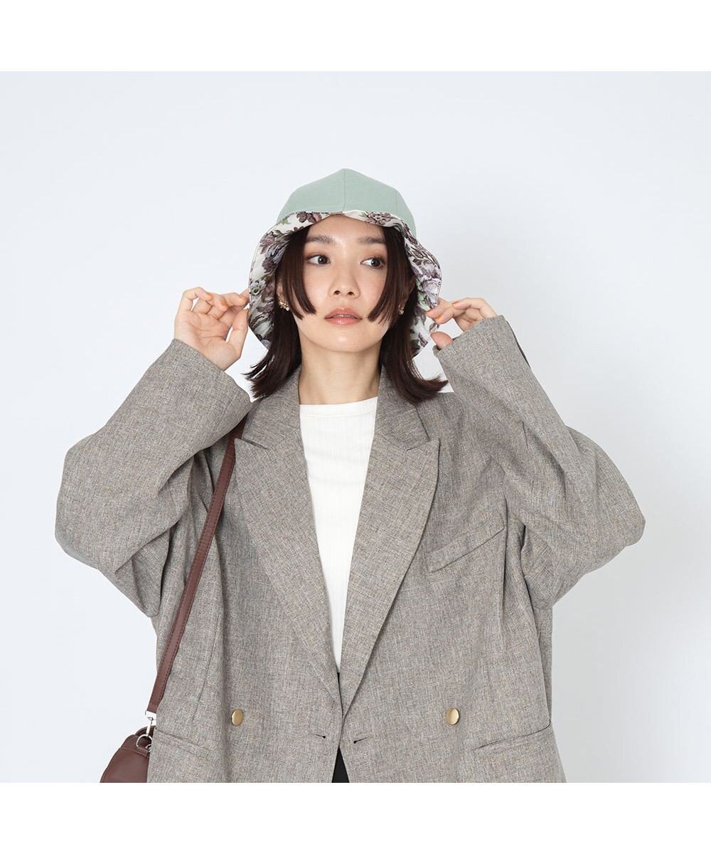 林八百吉商店 un chapeau  ジャガードチューリップハット 