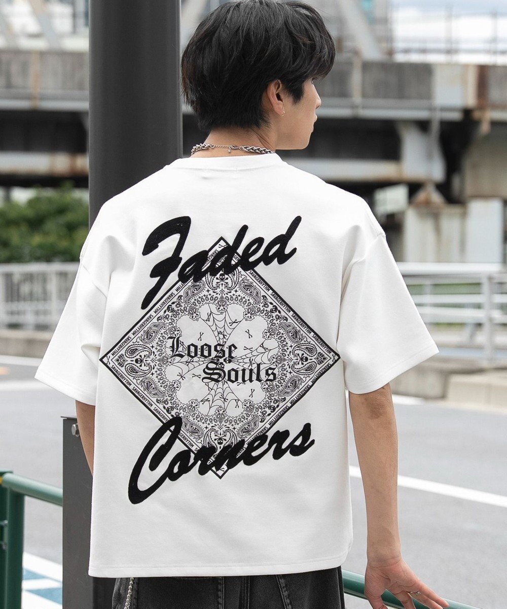 WEGO ペイズリーグラフィックBIG　T（SS） 