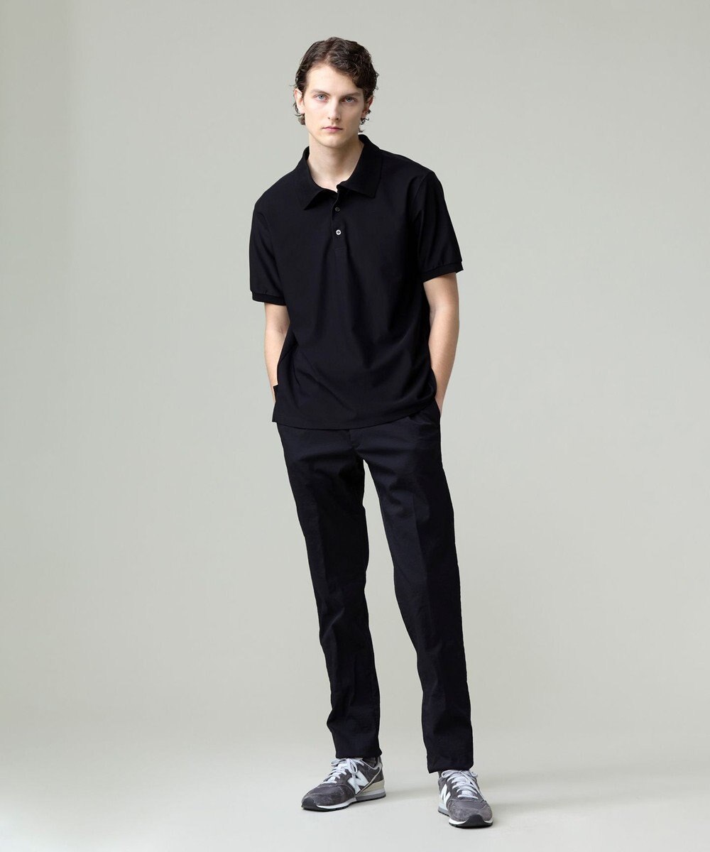 J.PRESS MEN 感動！？上品な見た目に着心地抜群なセットアップ【MECHANICAL】【超軽量 / 清涼感 / 洗える】ハイパワーストレッチ スラックス 