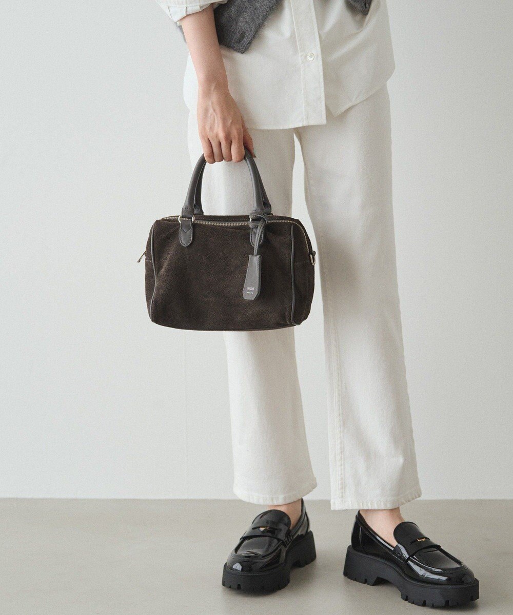 russet スエード2WAYミニボストンバッグ(CE-1570-WEB) 