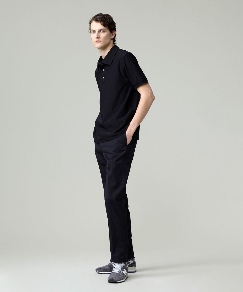 J.PRESS MEN 感動！？上品な見た目に着心地抜群なセットアップ【MECHANICAL】【超軽量 / 清涼感 / 洗える】ハイパワーストレッチ スラックス 