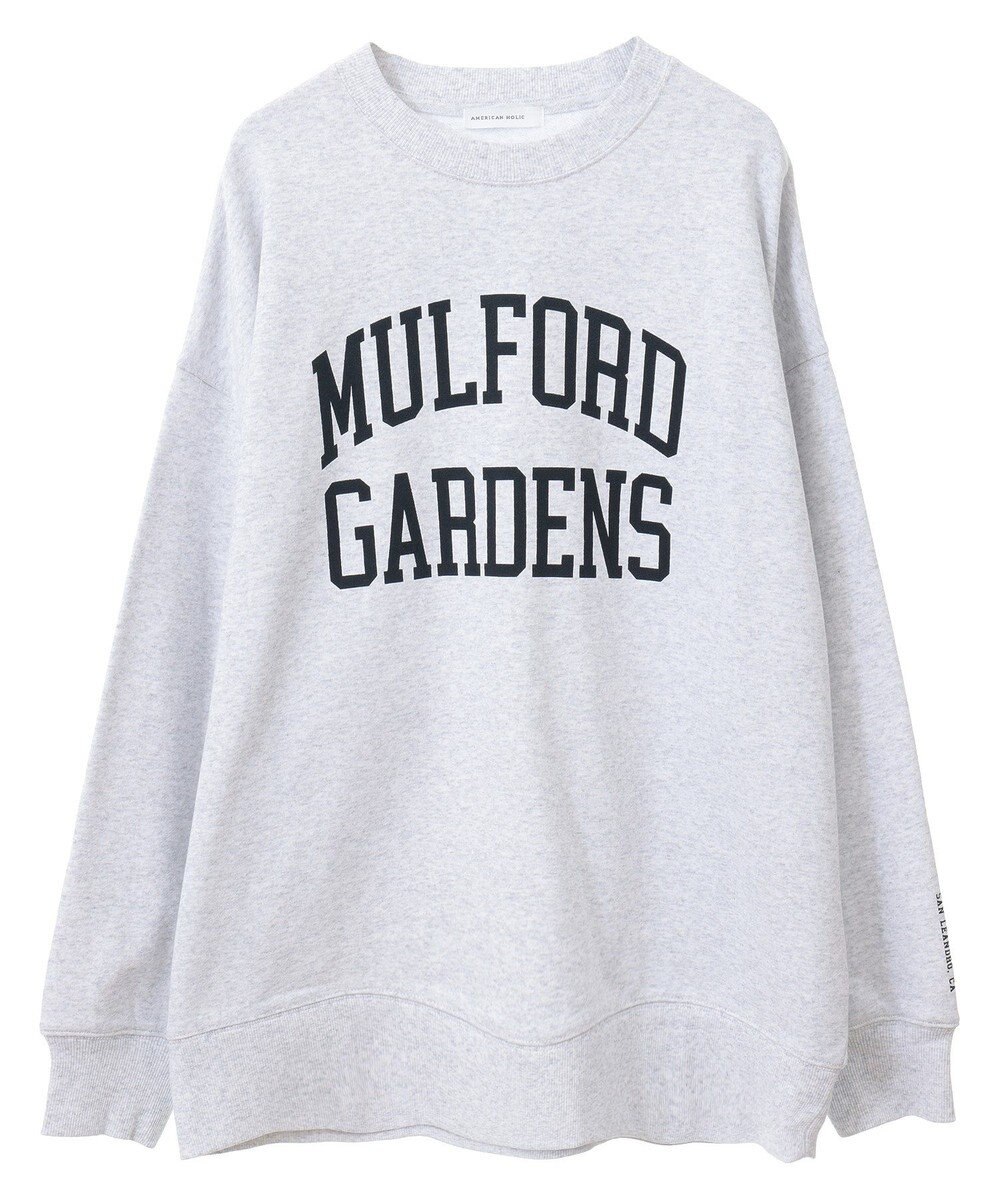 AMERICAN HOLIC カレッジロゴ裏毛プルオーバー 