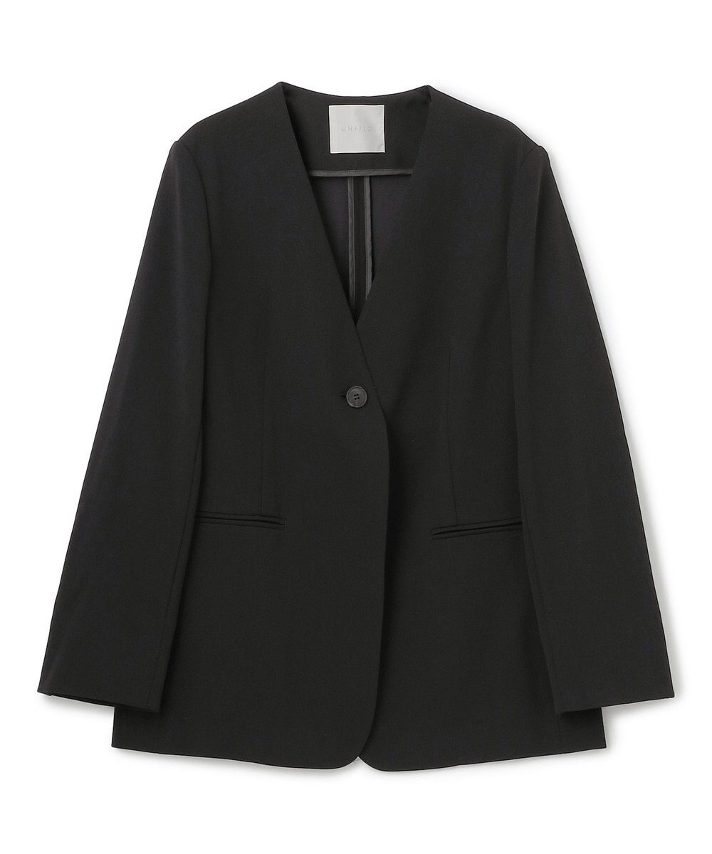 UNFILO BEAUTY MOVE ノーカラージャケット 