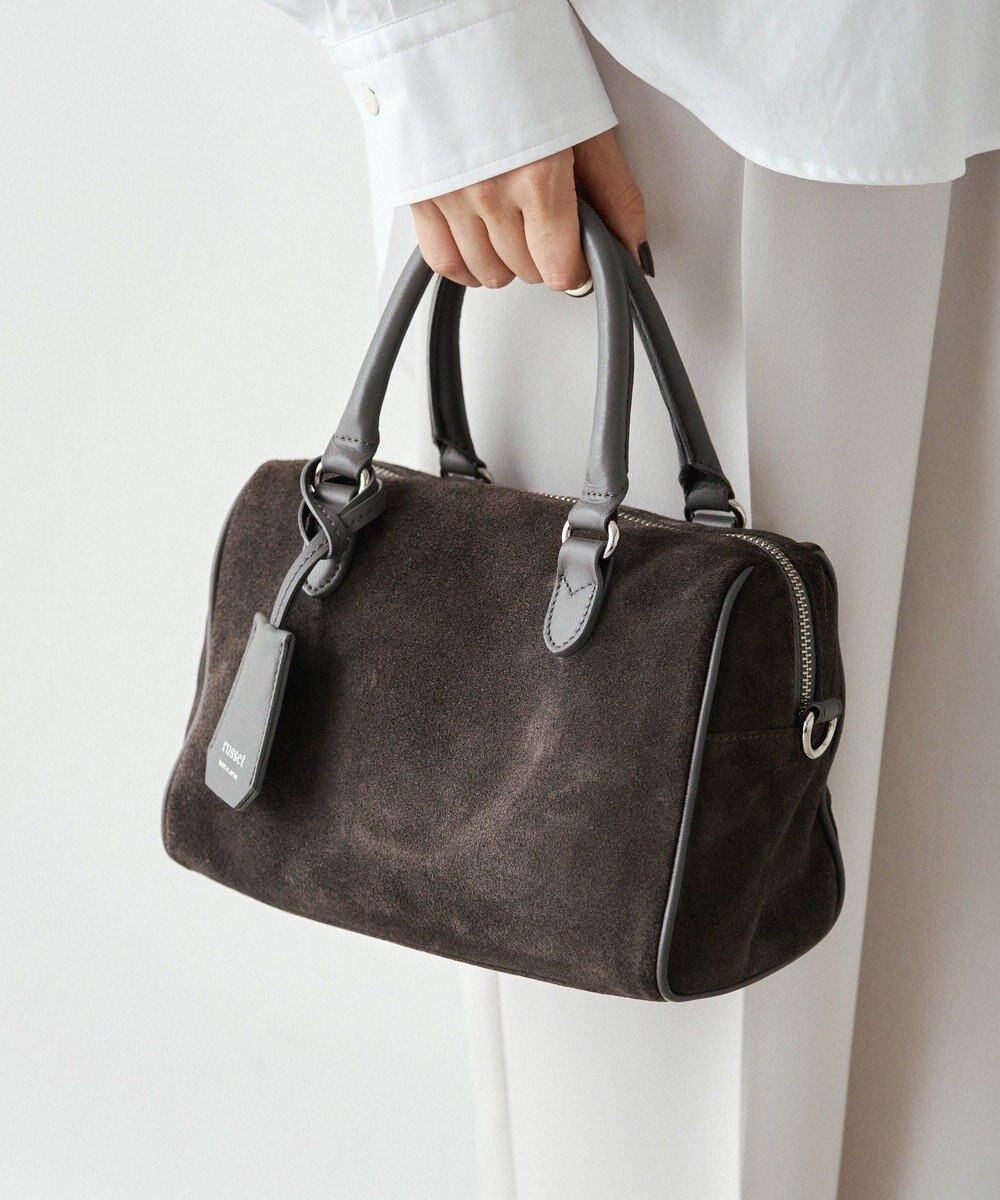 russet スエード2WAYミニボストンバッグ(CE-1570-WEB) 