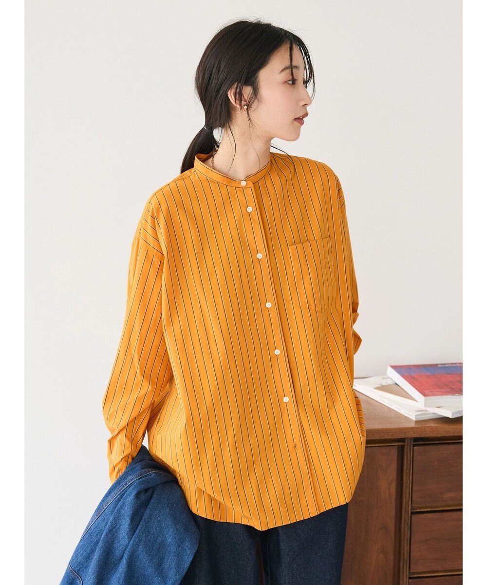 CRAFT STANDARD BOUTIQUE バンドカラーシャツ 